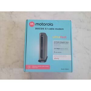 Motorola MB8611 DOCSIS 3.1 Cable Modem with Power Adapter